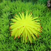 Large Yellow Artificial Sea Urchin Ornament, 13cm - Aquarium Safe