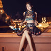 Ethnic Style Dance Performance Waist Chain Tassel Belt, Color: C