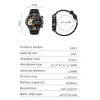 DK67 1.53 inch IP67 BT 5.0 Fitness Sport Smart Watch, Support Bluetooth Call / Sleep / Blood Oxygen / Heart Rate / Blood Pressure Health Monitor(Black)