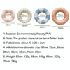 Thickened Children Swimming Ring Inflatable Underarm Ring 75cm(Olive)