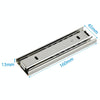 6 inch 16cm Thickened Three Sections Ball Slide Mute Drawer Track Rail