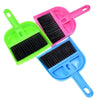 3-Pack Pet Broom & Dustpan Set | Cat & Dog Litter, Mess Cleaning | Random Colour