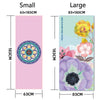 Home Yoga Towel Printing Portable Non-Slip Yoga Blanket, Colour: Sky Small + Silicone