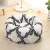 Cosy Round Pet Bed, 50cm Dark Grey - Cats & Small Dogs