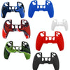 For PS5 Controller Silicone Case Protective Cover, Product color: Black