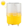 Night Solar Safety Warning Flash Light, Specification:01 Screw Fixed(White)