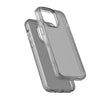 For iPhone 15 Pro Shockproof Terminator Transparent Phone Case(Grey)