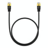 Baseus PCWL-A105 High Speed CAT7 10Gigabit Ethernet Slender Cable, Length:0.5m(Black)