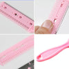 3pcs Hair Tools Double-sided Knife Hair Comb Hair Bangs Trimmer Thinning Device Hair Clipper,  Random Color Delivery