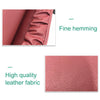 Car Front Seat Hanging Bag Mobile Phone Storage Bag (Wine Red)