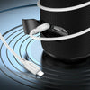 Borofone BL18 AUX Silicone Audio Cable, 3.5mm to 8 Pin Cable(White)