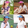 WEST BIKING Summer Sunshade Hat Outdoor Riding Empty Top Cap, Size: Free Size(Blue)