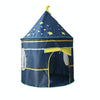 Children Indoor Toy House Yurt Game Tent(Blue)