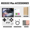 ANBERNIC RG35XX PLUS  Handheld Game Console 3.5-Inch IPS Screen Support HDMI TV 64GB+128GB(Transparent Black)
