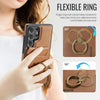For Samsung Galaxy S25 Ultra 5G DG.MING K1 MagSafe Detachable Wallet RFID Back Cover Phone Case(Brown)