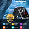 HAMTOD NX3 Pro 1.83 inch Rugged Smart Watch, Support Bluetooth Call / Sleep / Heart Rate / Blood Oxygen / Blood Pressure Monitoring(Black)