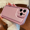 For iPhone 11 Pro Leather Texture TPU Phone Case(Pink)