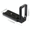 PULUZ 1/4 inch Vertical Shoot Quick Release L Plate Bracket Base Holder