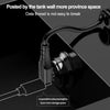 Type-C to 8 Pin Elbow Spring Charging Data Cable, Length: 1.5m(Black)