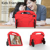 For Huawei MatePad 10.4 EVA Material Children Flat Anti Falling Cover Protective Shell with Thumb Bracket(Red)