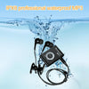 C26 IPX8 Waterproof Swimming Diving Sports MP3 Music Player with Clip & Earphone, Support FM, Memory:4GB(Blue)