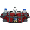 5L Outdoor Sports Multifunctional Cycling Hiking Waist Bag Waterproof Large-Capacity Kettle Bag, Size: 28.5 x 15 x 13cm(Dark Red)