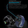 QS16 Pro 1.83 inch BT5.0 Smart Sport Watch, Support Bluetooth Call / Sleep / Blood Oxygen / Temperature / Heart Rate / Blood Pressure Health Monitor(Blue)