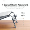 Baseus 4-level Adjustable Desktop Laptop Holder(Space Grey)