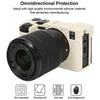 For Sony ILCE-7CM2 / A7C II / A7CR Litchi Texture Soft Silicone Protective Case(White)