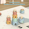 5 In 1 Stacking Teether Toddler Baby Grip Anti Teething Stacking Stacking Castle Kids Toys