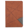 For Samsung Galaxy Tab S8 / Galaxy Tab S7 T870 Rhombus Texture Horizontal Flip Magnetic Leather Case with Holder & Card Slots(Brown)