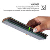 For Samsung Galaxy S25 Ultra 5G Gloss Oil Solid Color Magnetic Leather Phone Case(Green)