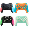 NS009 6-Axis Vibration Burst Wireless Bluetooth Gamepad For Switch Pro(Black Green Purple)