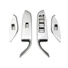 For Toyota 2022 VOXY/Noah 90 Series Right-hand Drive Glass Switch Panel Modification Sticker(Matte Silver)