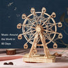 Rolife TG501 Eiffel Tower 3D Three -Dimensional Puzzle Board Children Wood Puzzles Model