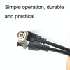 2m BNC Male Straight to Right Angle Coax Cable - CCTV, Video, Audio