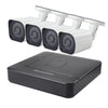 4CH 1080p HD IP Camera NVR Kit, Night Vision, Motion Detection