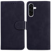 For Samsung Galaxy A36 5G / A56 5G Skin Feel Pure Color Flip Leather Phone Case(Black)