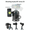 BEIXIN QB-30  360 Degree Rotation Panorama Metal Ball Head with Quick Release Plate