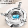 Kacheeg Stainless Steel Alcohol Dry Cooker Single Person Small Stove Boiler, Diameter: 22cm(Pot)
