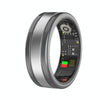 R18 SIZE 9 Smart Ring, Support Heart Rate / Blood Oxygen / Sleep/ Multiple Sports Modes(Black)