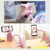 Universal Multifunctional Flexible Long Arm Lazy Bracket Desktop Headboard Bedside Car Phone Holder Stand Tablet Mount(Black)