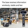 NETUM H8 Wireless Barcode Scanner Red Light Supermarket Cashier Scanner With Charger, Specification: Two-dimensional