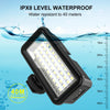 PULUZ 40 LEDs 40m Diving Waterproof Fill Light Camera Video Photo Studio Light (Black)