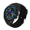SANDA 791 Watch Genuine Fashion Sports Multifunction Electronic Watch Popular Men luminous Wrist Watch(Blue)