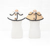 Dog Bow Tie Scarf, Small, White - Absorbent & Stylish