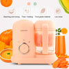 Multifunction Baby Food Cooking Maker Steamer Mixing Grinder Food Supplementary Machine(Pink)