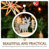 Christmas Party Decoration Wooden Pendants(2)