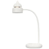 Cat Shape Double Light Source Design LED Desk Night Lamp, Support 3 Brightness Control (White)