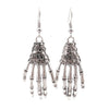 Halloween Character Earrings Alloy Holiday Ornaments, Style: Silver Claw